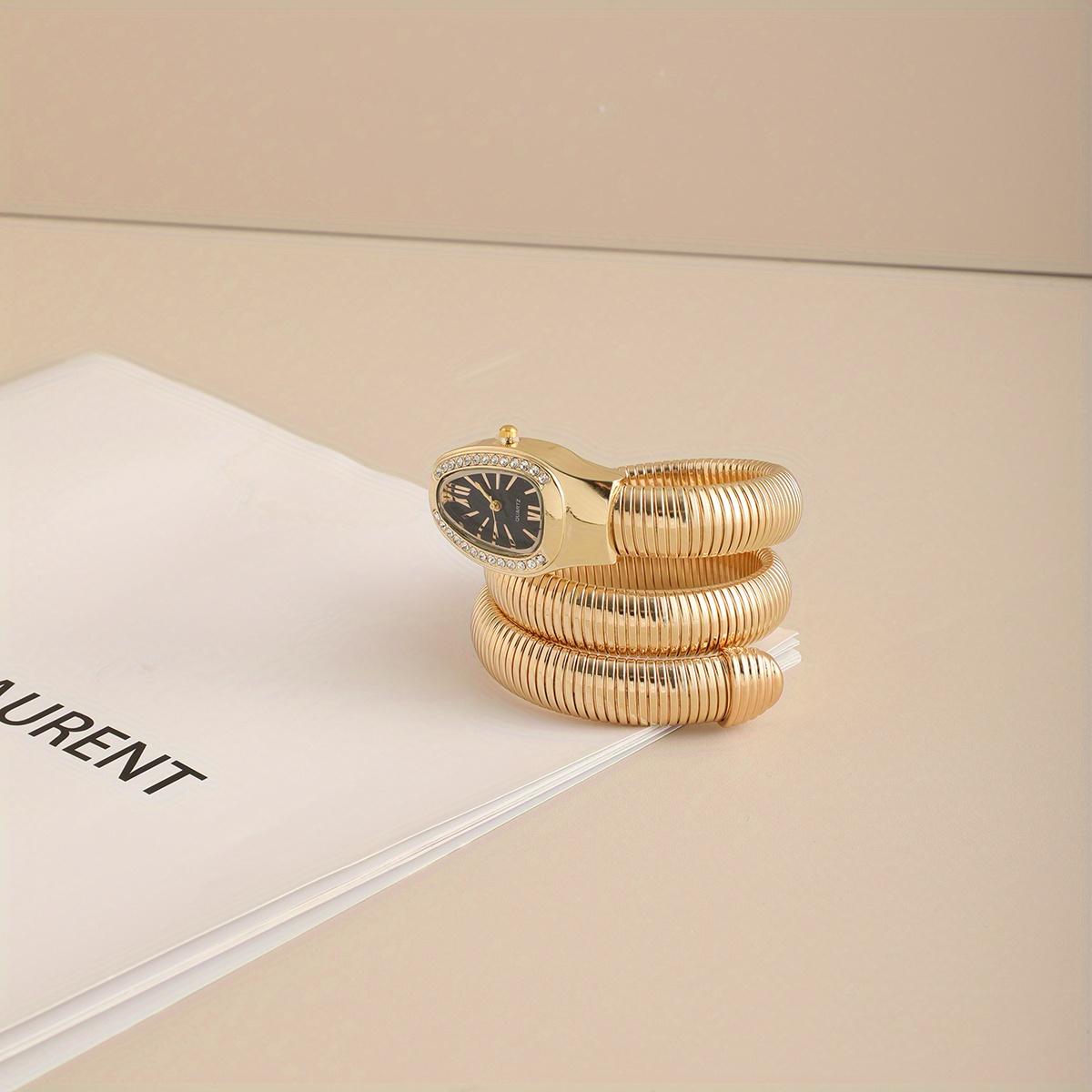 

New High-Looking Light Luxury Fashion Women s Watch, Snake-Shaped Watch, Creative Personalized Watch, a Best Gift for Her