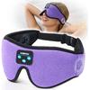 Voerou Sleep Headphones Bluetooth 5.4 Eye Mask, Sleep Mask with Bluetooth Headphones Wireless for Side Sleepers, Bulit-in Ultra-Thin Stereo Speakers