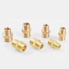 M8 M10 M12 M14 M16 M18 M20 Metrisch x 1/8" 1/4" 3/8" 1/2" 3/4" BSP Außengewinde Messing Sechskantnippel Rohrfitting Verbinder Kupplung
