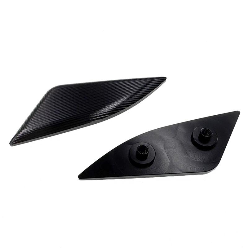 For Ducati Panigale V2 V4 V4S V4R 2018-2024 Rearview Block Off Base Plates For Motorcycles Black