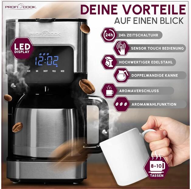 Coffee Maker Proficook PC-KA 1191 (501191)