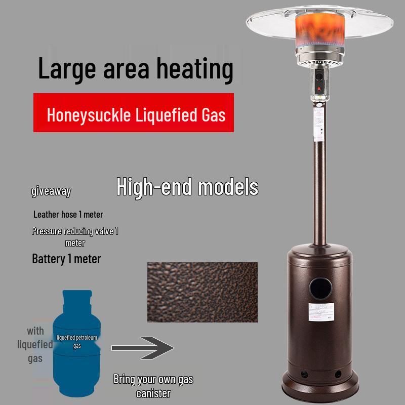 Umbrella Gas Heater: Outdoor LPG Fire Pit & Commercial Natural Gas Heater