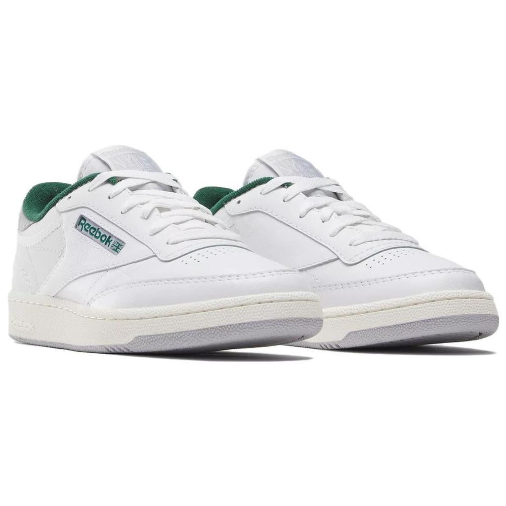Reebok Club C 85 Beyaz Koyu Yeşil Unisex Spor Ayakkabı Tebeşir 100032970