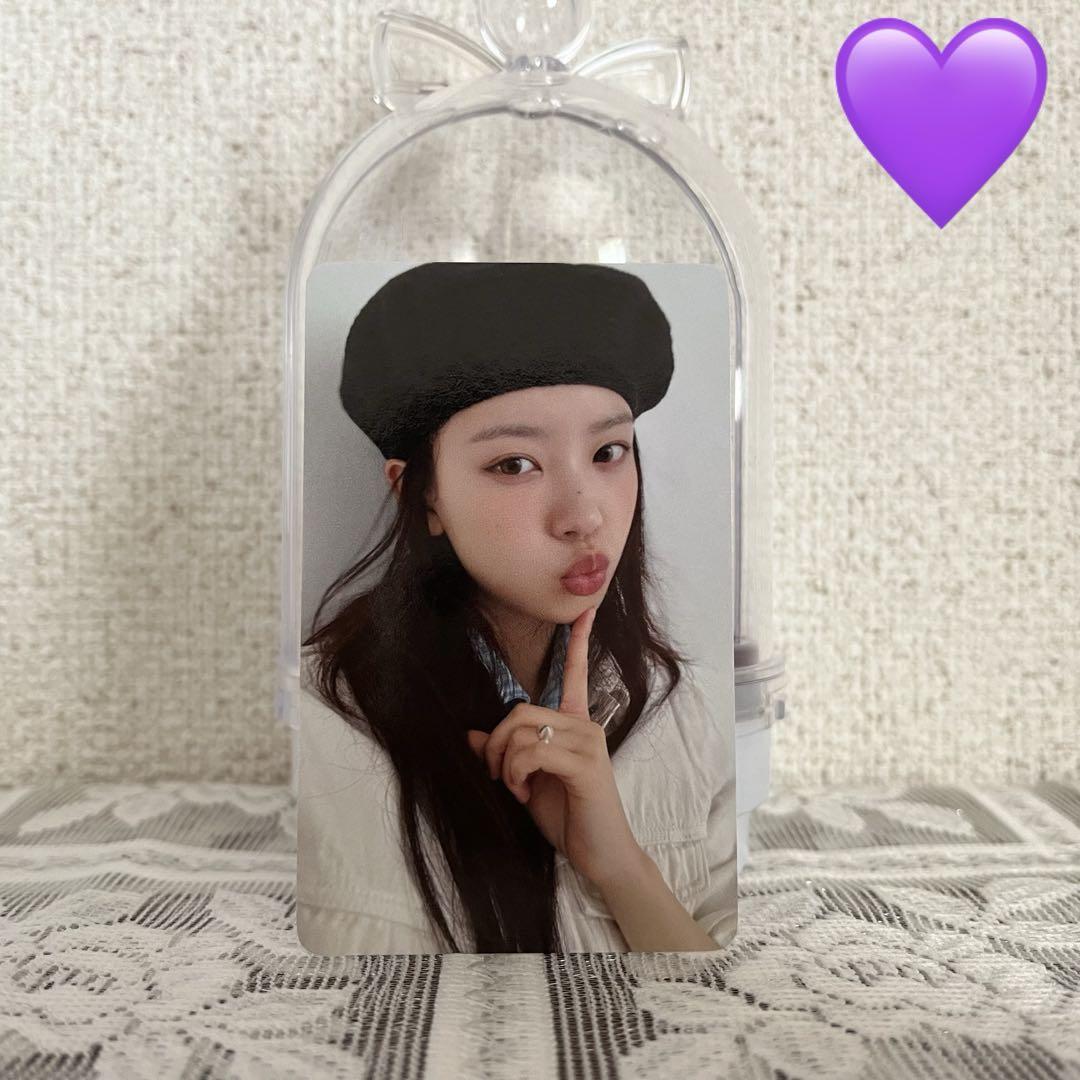 

[Б/У] ILLIT Mocha торговая карта камбэк лайв weverse