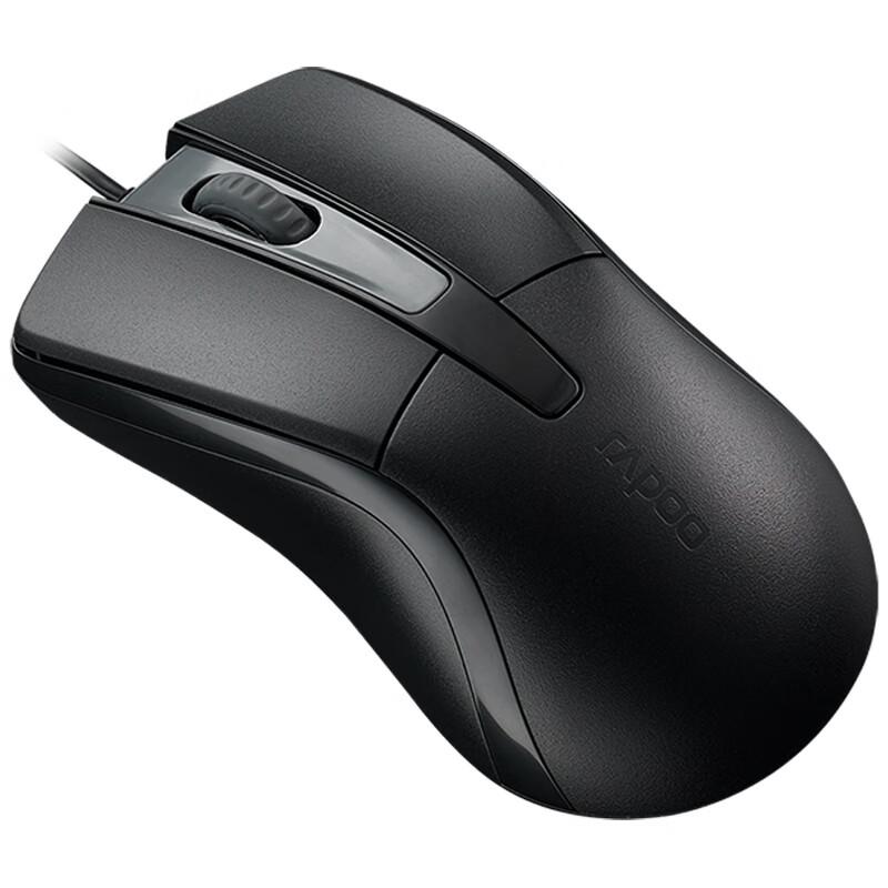 Rapoo N1162 Black Wired USB Mouse