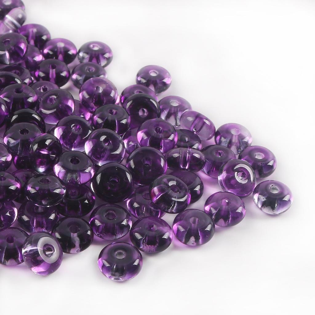 3X6Mm High-Quality Glass Rice Bead Abacus Loose Beads Diy Handmade Beaded Bracelet Necklace Jewelry Accessories