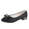 Damen flache Schuhe Schleife Einzelne Schuhe Frühling Herbst Loafer Mode Süß Flach Weich Freizeit Schuhe Zapatos De Mujer
