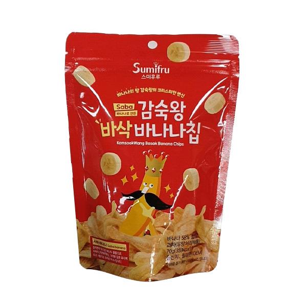 Sumifru Gamsukwang Crispy Banana Chips 70G