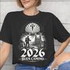 Men Women Camino de Santiago 2026 T Shirt Cotton Graphic Printed TShirt Clothing Outfits