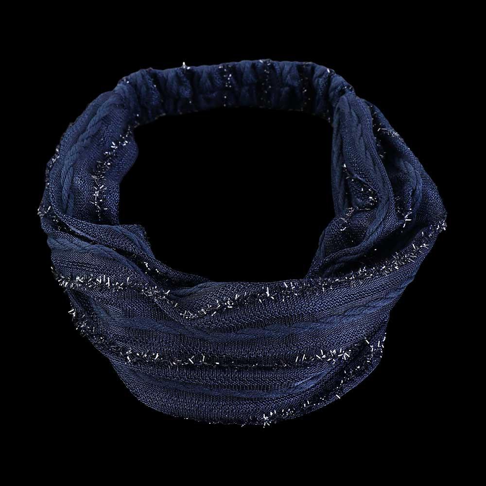 Shiny Cloth Non Slip Wide Brimmed Korean Headwear Wide Hair Band Women Headband Mesh Hairbands