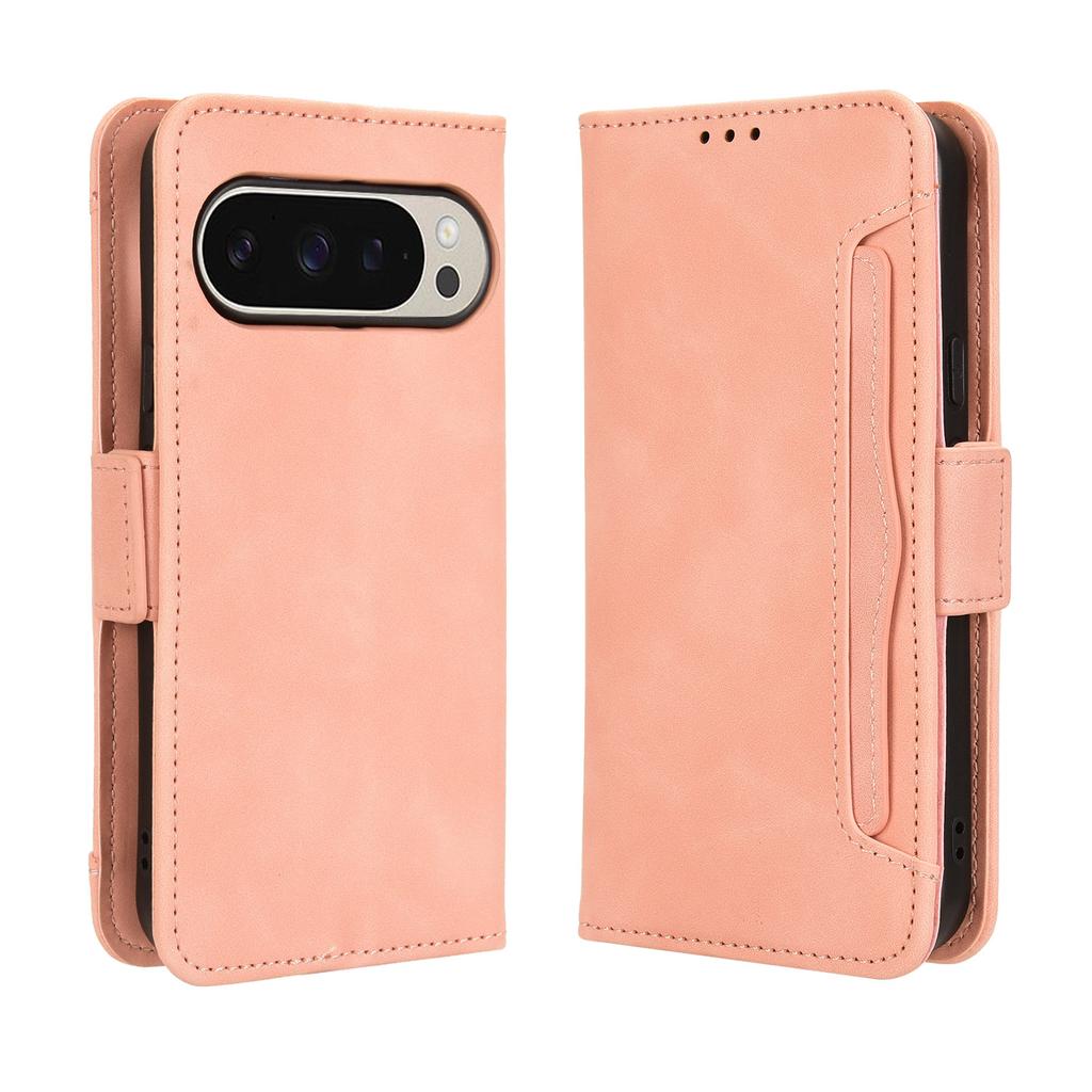 For Google Pixel 10 Pro XL Leather Case Phone Wallet Cover with Multiple Card Slots