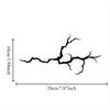1PC Lightning Crack Motorcycle Stickers Waterproof for Motorbike Front Fairing Racing Helmet Scooter Self-adhesive Vinyl Decals