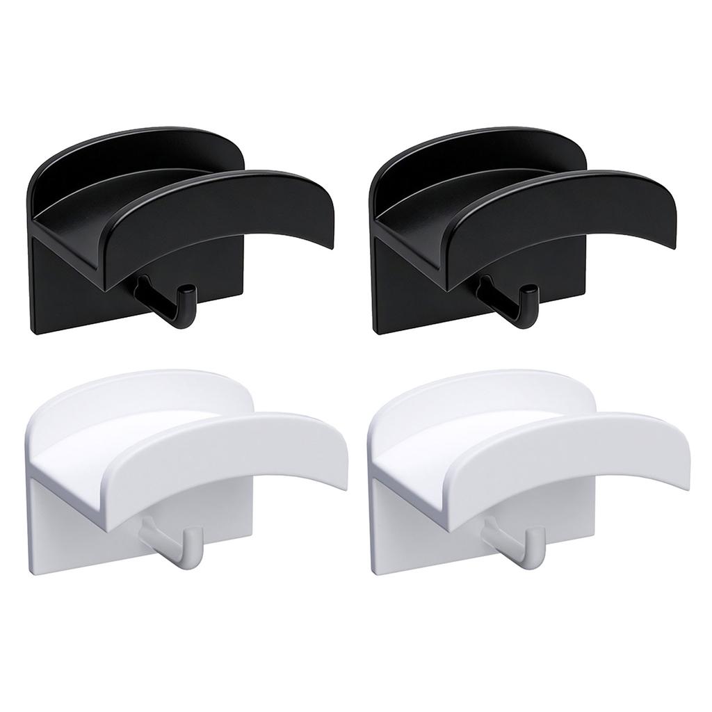 2PCS Compact Headphone Hanger Hook Featuring Lightweight Construction for Secure Mounting Anti Damage Protections