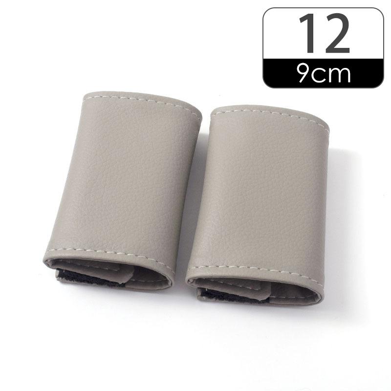 2PCS Car Door Inner Handle PU Leather Cover Door Handle Leather Protective Case Car Styling Interior Upgrades Auto