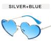 Heart Shape Y2K Sunglasses European and American Style Irregular Peach Heart Sunglasses UV400 Protection Unisex