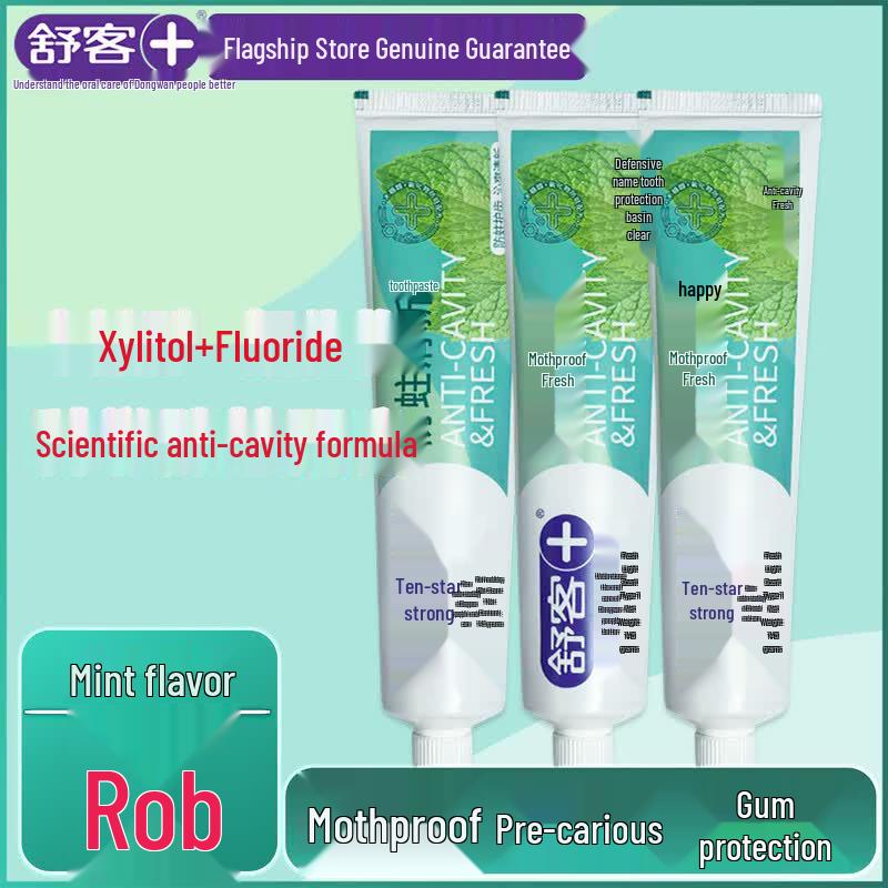 Shuke Anti-Cavity & Fresh Breath Toothpaste Set