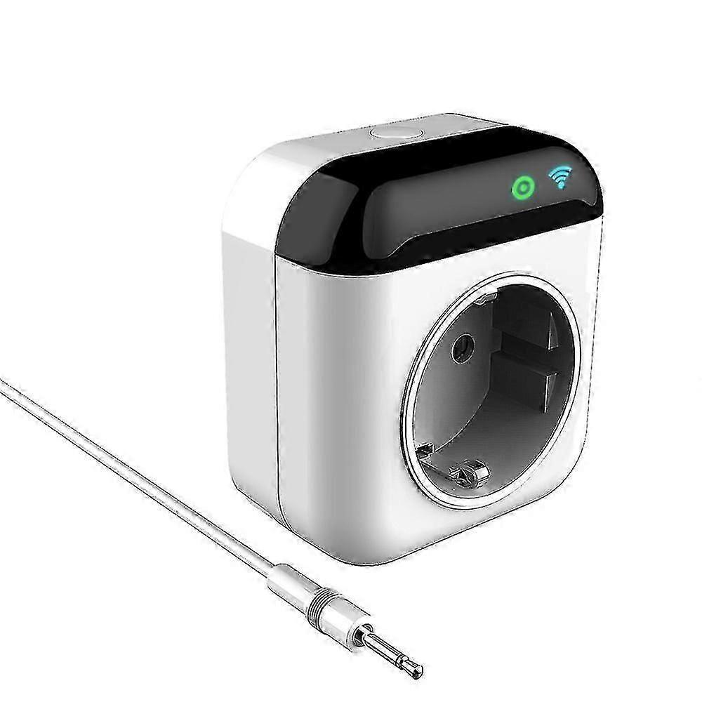 Smart Wifi Thermostat Programmable Power Outlet with App Remote Control Radio Plug