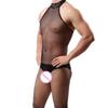 Männliche Fantasy Sex-Unterwäsche Gay Sissy Bodystockings Offener Schritt Jumpsuit Herren Erotische Lingerie Fetisch Bodysuit Männliches Sexy Kostüm