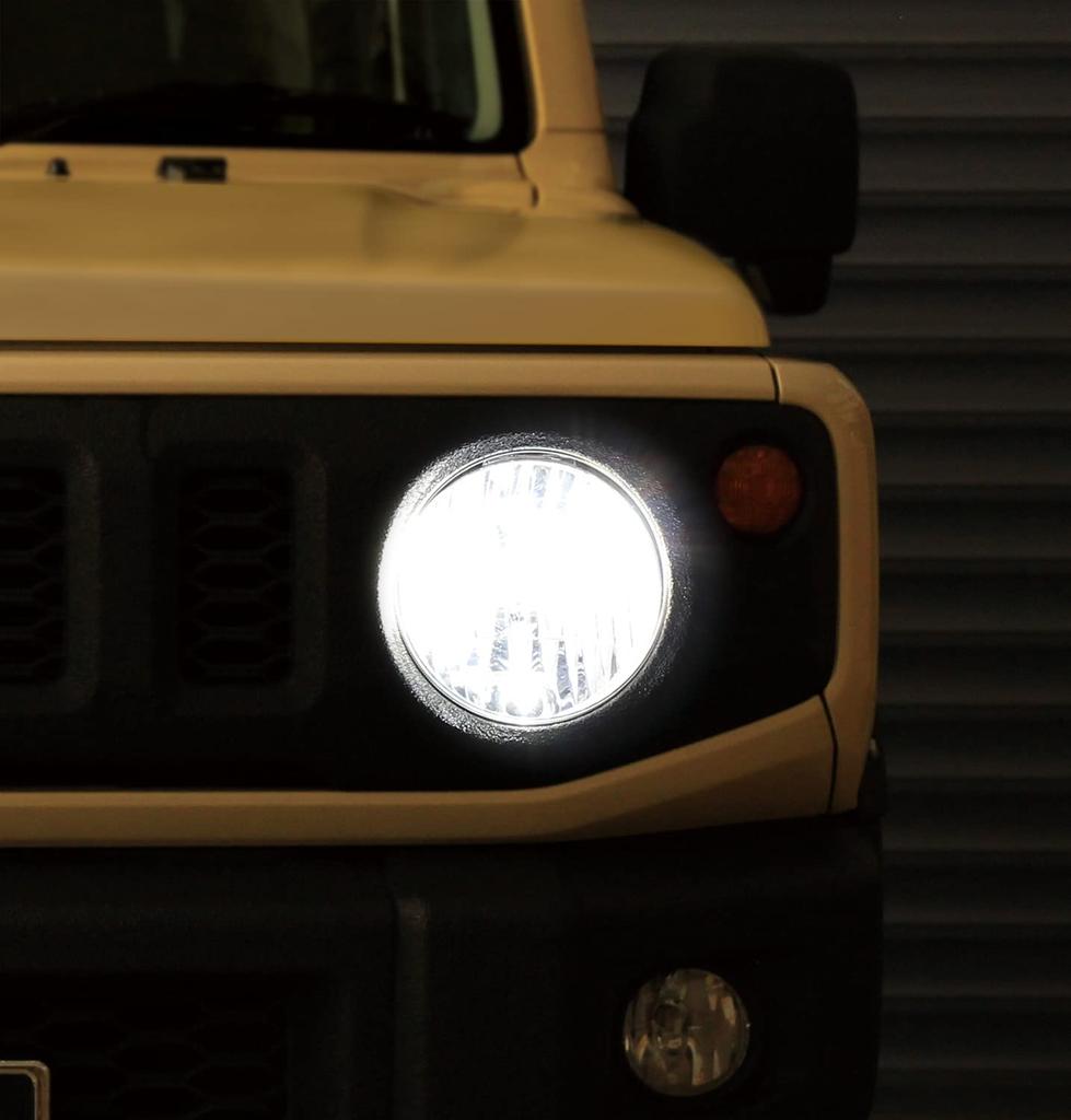 CARMATE GIGA Auto LED Scheinwerfer C3600 6000K Prüfweißes Licht H4 BW561 [Fahrzeugkompatibel/] Gut sichtbar