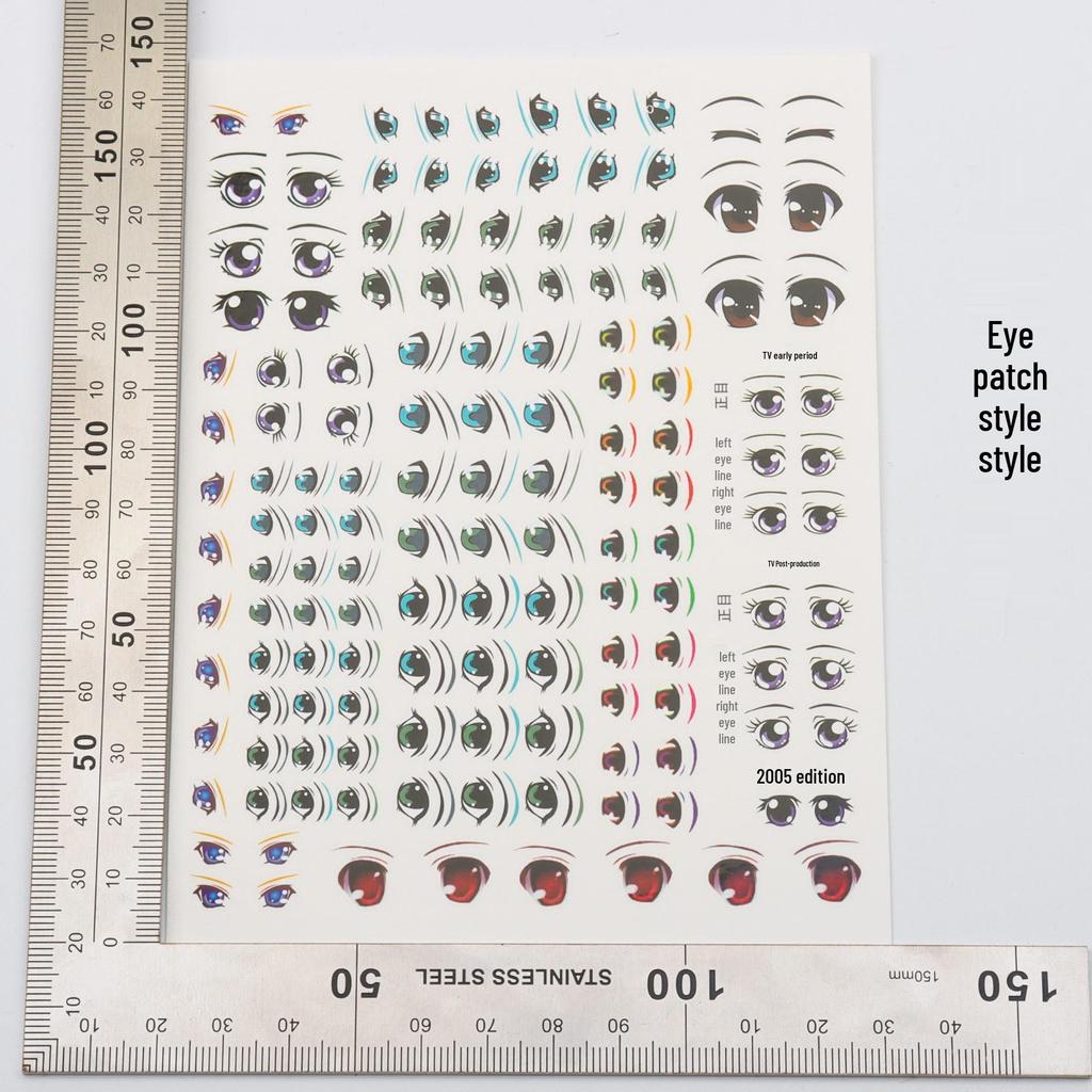 Superleichte Polymerton und Abziehbilder für DIY-Puppen und Actionfiguren