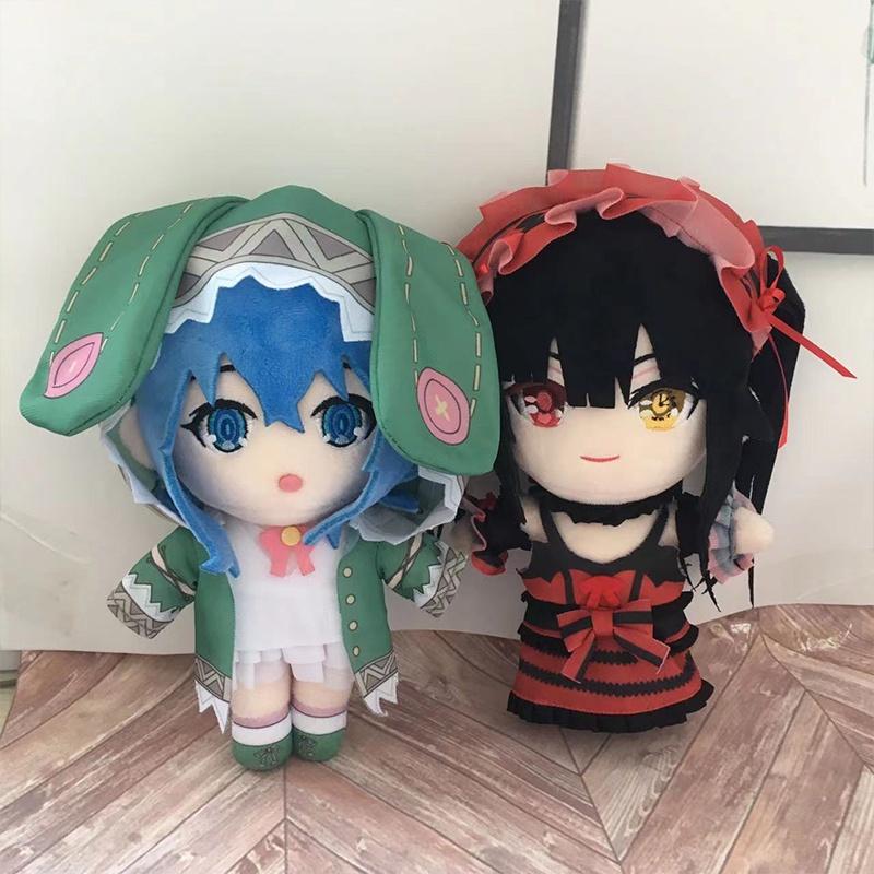 Anime Date A Live Kurumi Tokisaki Plush Toy Doll With Removable Clothes Soft And Huggable Gift For Girls