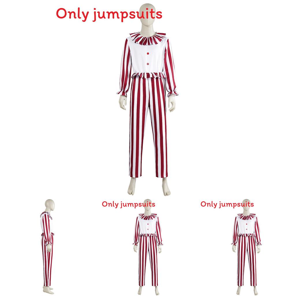 Clown In A Cornfield Cosplay Costume For Halloween Stage Performances With Spandex And Polyester For Halloween
