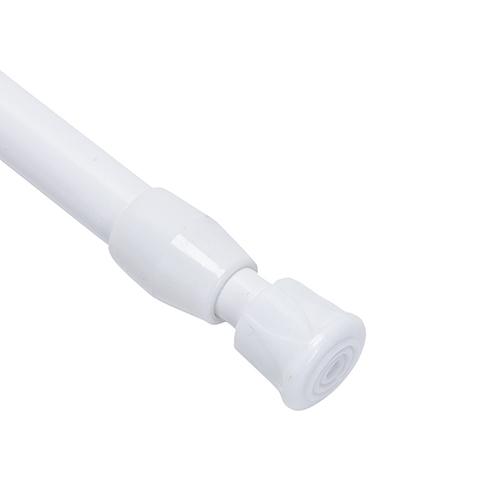 Kolstål Justerbar Stångspänning Hemmabadrumsgardin Utdragbar Stånghängare