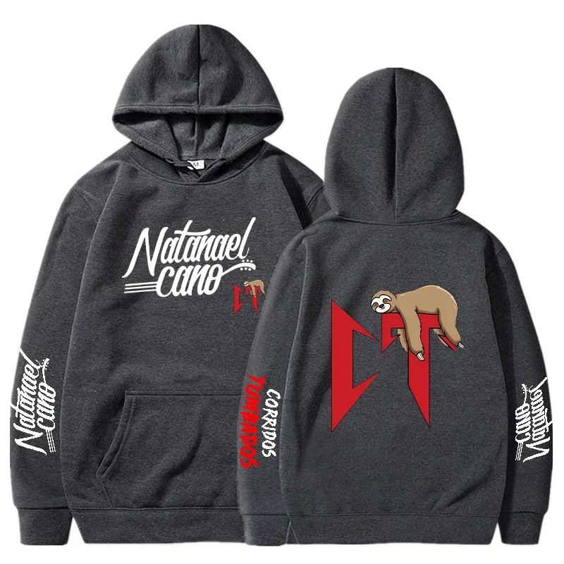Natanael Cano Hoodies Herren Mode Corridos Tumbados Langarm Sweatshirts Damen Cool Lässig Harajuku Kapuzenpullover Sudaderas