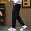JEEP Men's Multi-Pocket Loose Fit Straight Leg Casual Pants
