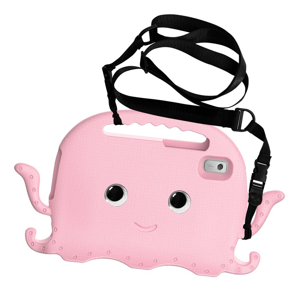 Case For Tab M9 TB-310FU 9 Inch EVA Kids Cute Cartoon Octopuses Cover with Shoulder Straps