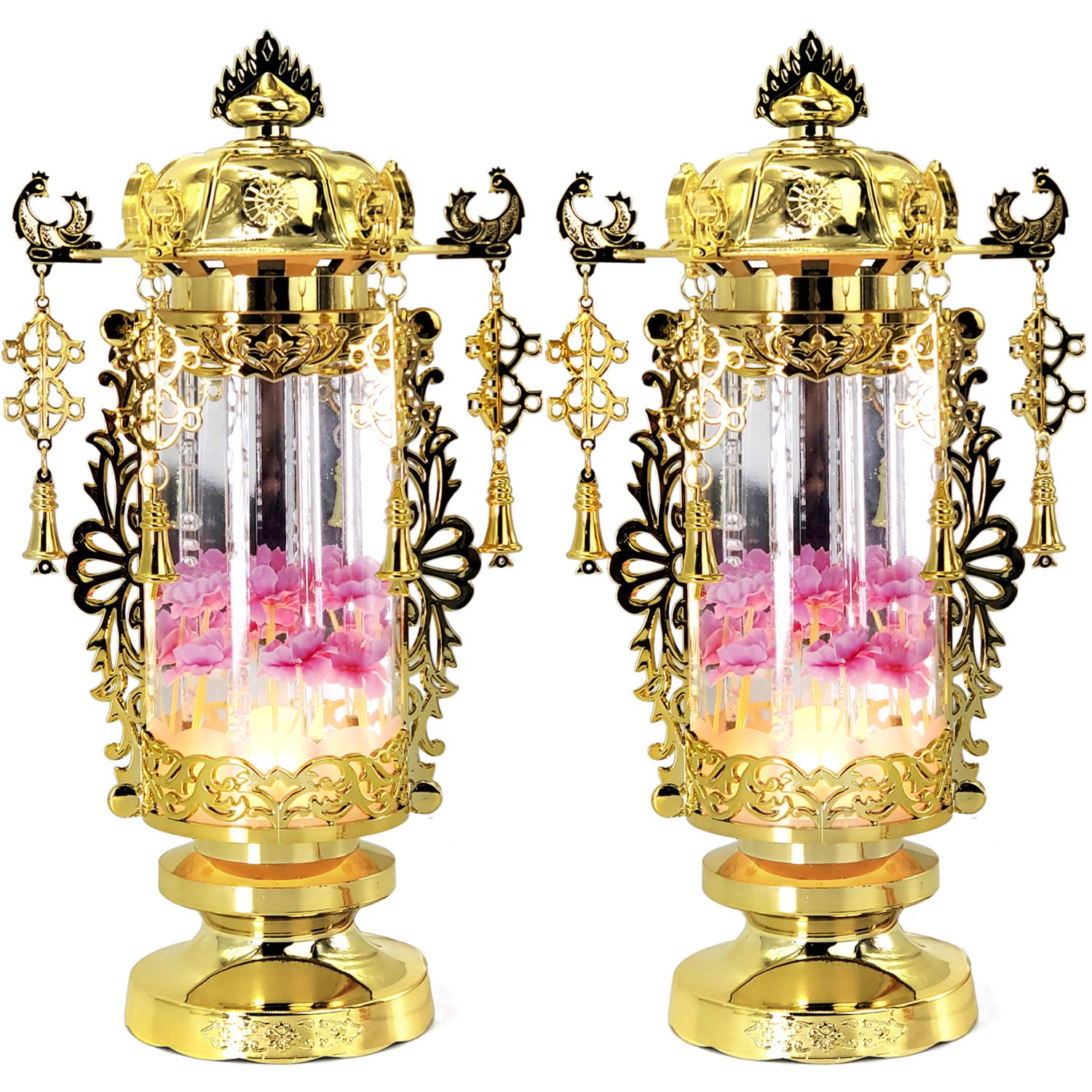 

Urushi Product Bon Festival Lanterns, Bubble Lanterns, Size 5, Clear, Pair