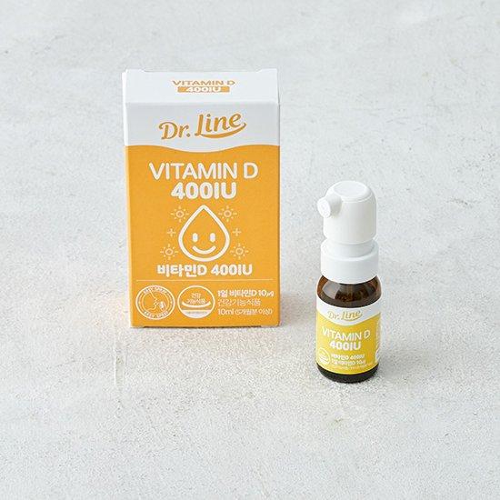 

[Doctor Line] Vitamin D 400IU Spray (150 days’ worth)