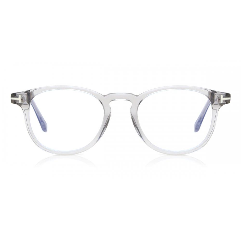 

Tom Ford Ft5891 B Blue Light Block 020 Unisex Eyeglasses Dark Grey/49