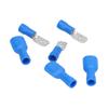 100Pcs Spade Connector Male Female Insulated Terminal 16‑14 AWG Accessory Set Kit Blue