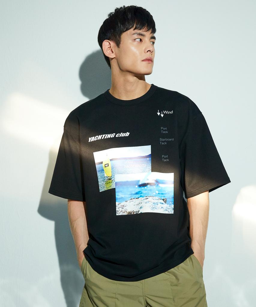 PIGLES Pgs Yct Club Graphic T-Shirt (Black)