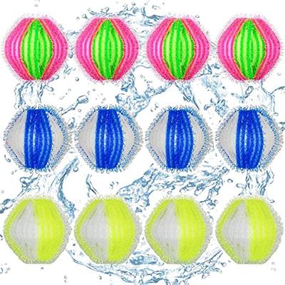 Pet Hair Remover Washing Machine 12 Reusable Washing Balls from Dog Hair Removal Pet Hair Remover for Washing Machines and Dryers