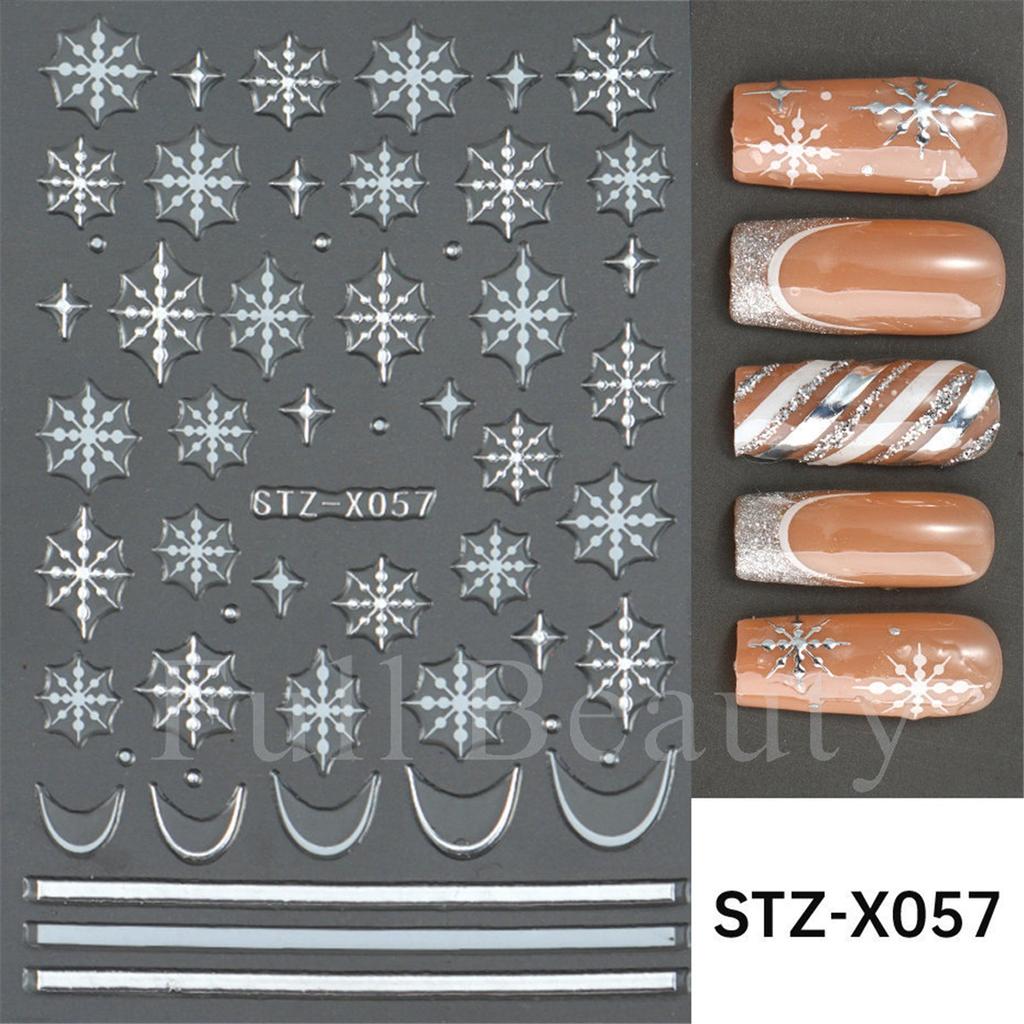 New nail art stickers Halloween pink love spider web mummy bandage love ghost nail stickers