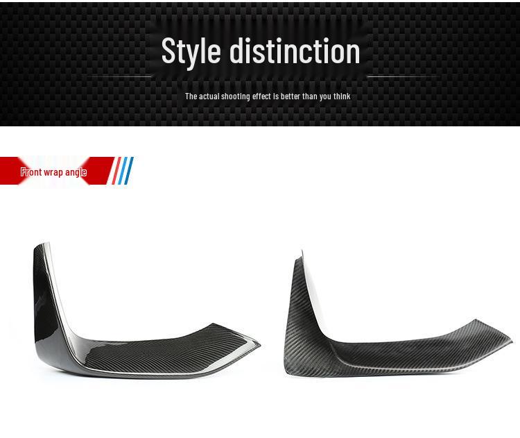 BMW M3/M4 F80/F82/F83 Dry Carbon Fiber Front/Rear Corner Splitters