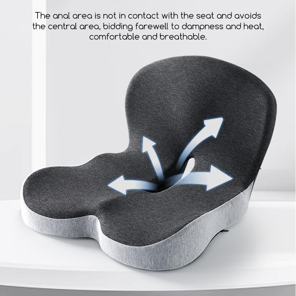 L-Shaped Foam Sofa Cushions Back Support Seats Cushion Double Comfort Easy Clean Tailbone Pain Relief Cushion For Office Chair