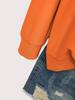 Autumn/Winter Women's Long-Sleeve 'Be Kind' Print Pullover Sweatshirt