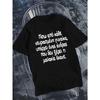European Size Fun Greek Men's Short Sleeve T-shirt Summer T-shirt Top