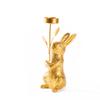 New Easter Bunny Candlestick Ornaments Home Living Room Desktop Restaurant Candlestick Resin Crafts