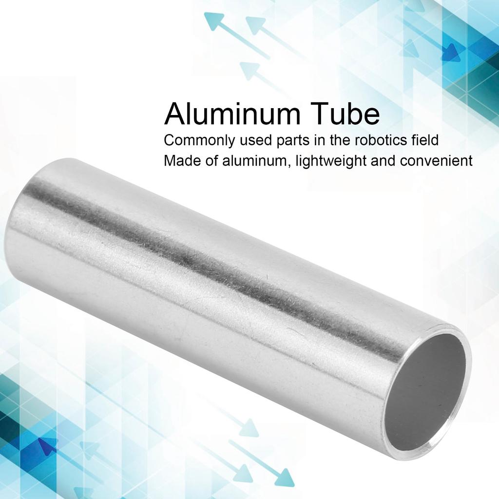 10 Stück Aluminiumrohr Rund Gerade Rohrleitung Roboter Stützwerkzeuge Durchmesser 14mm 6100‑1214‑0050