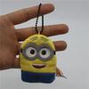 1piece Despicable Me Kevin Bob Minions Doll Keychain Cute Minion Plush Pendant Car Keychain Children's Toy Party Gift