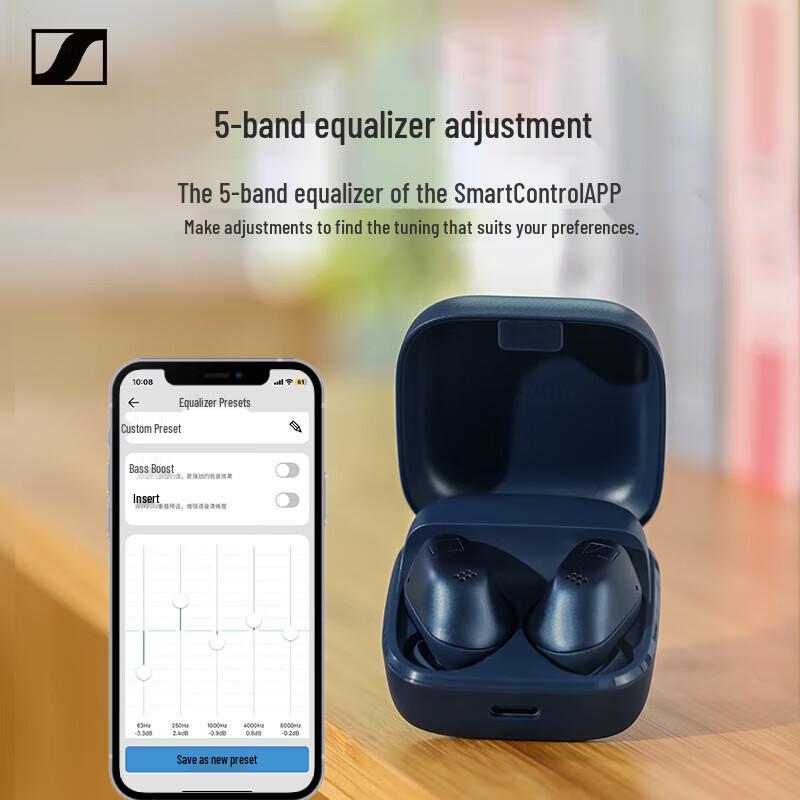 Sennheiser ACCENTUM Open ANC True Wireless In-Ear Earbuds