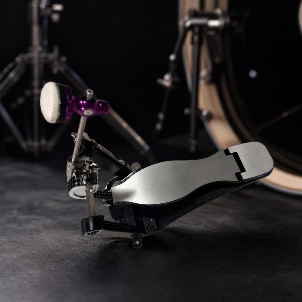 Kick Drum Pedal with Adjustable Beater Heavy-Duty for Rehearsal Areas, Drummers