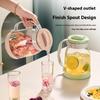 Gianxi Cold Water Kettle Glass High Temperature Resistant Cold Water Kettle Household Water Cup Large Capacity Teapot