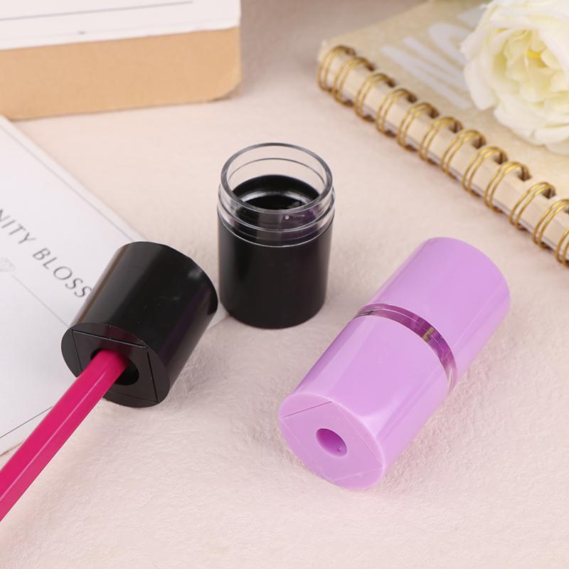 1Pcs Professional Eyebrow Pencil Sharpener Flattening Tool Knife Sharpening Drawing Line Eyebrow Pencil Sharpener Base