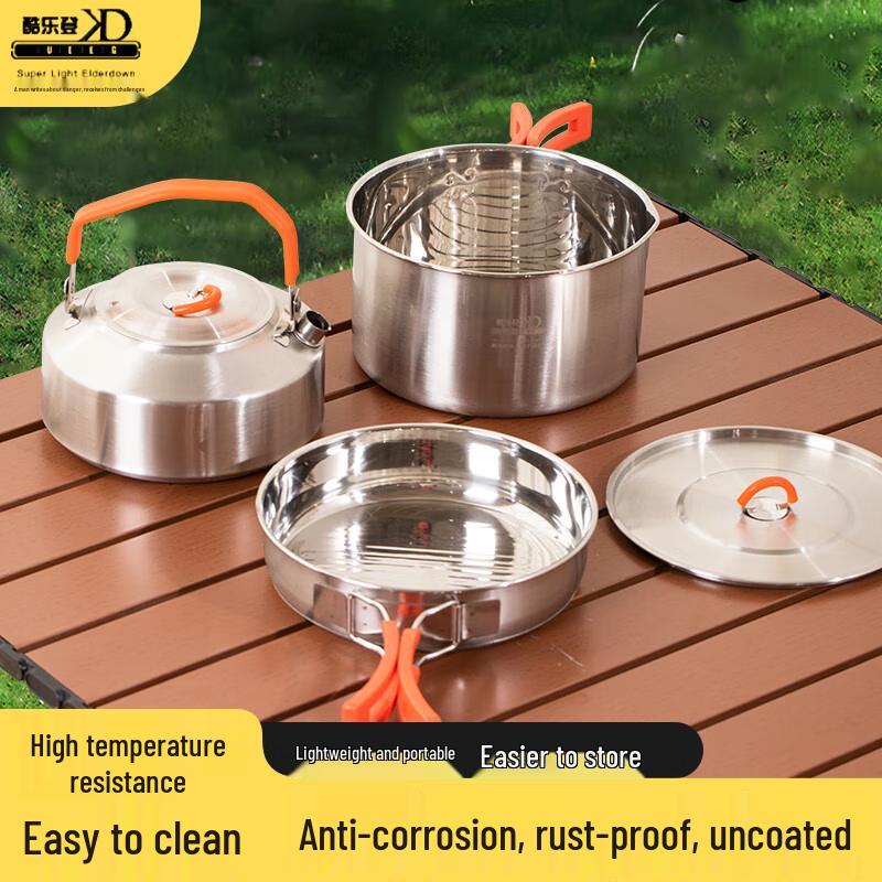 

Outdoor Camping Cookware Set