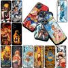 Cover for Samsung Galaxy S24 S25 S23 FE Ultra Plus S7 Edge S25+ S23+ A56 5G Casing Phone Case Wallpaper Nami One Piece Luffy